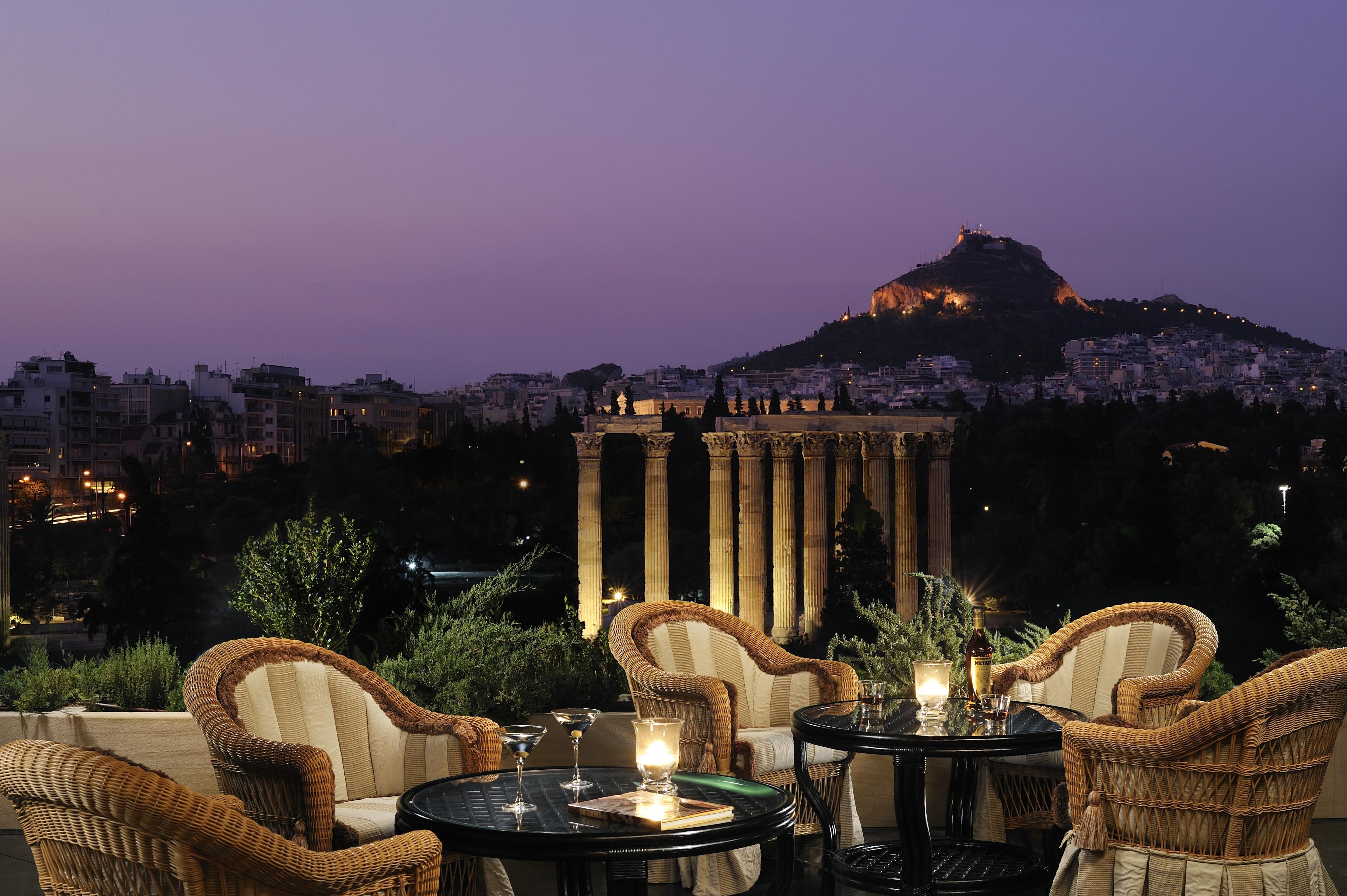 Royal Olympic Hotel Atenas Exterior foto